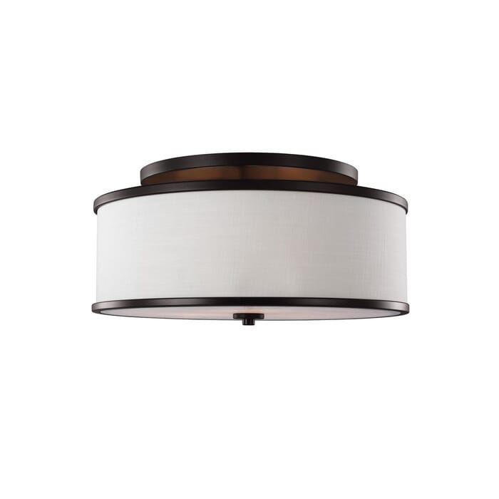 Feiss Lennon Medium Ceiling Light in Oil Rubbed Bronze Feiss Lennon Medium Ceiling Light in Oil Rubbed Bronze