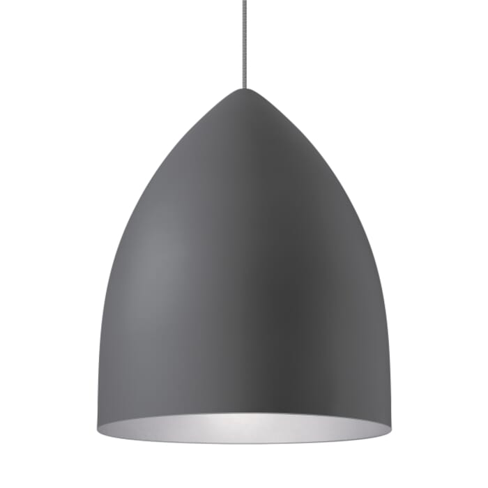 Tech Signal 20" Pendant Light in Rubberized Gray/Platinum Tech Signal 20" Pendant Light in Rubberized Gray/Platinum