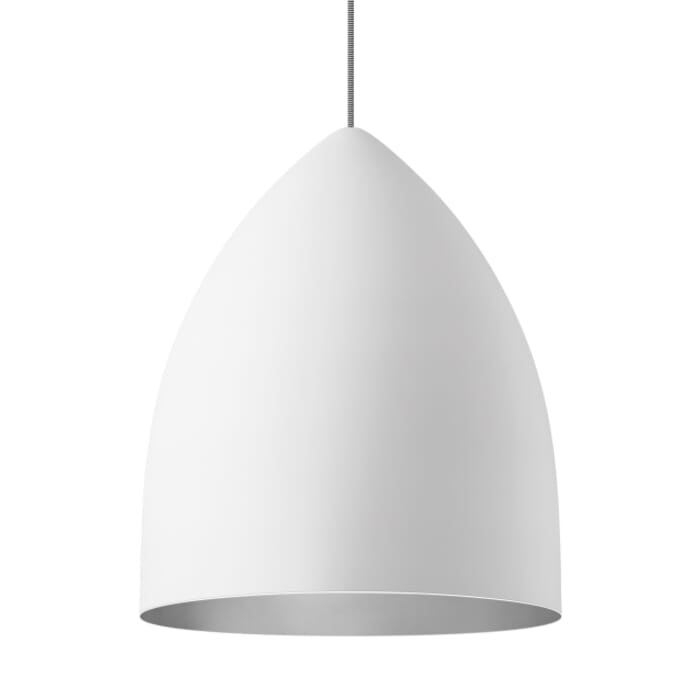 Tech Signal 20" Pendant Light in Rubberized White/Platinum Tech Signal 20" Pendant Light in Rubberized White/Platinum