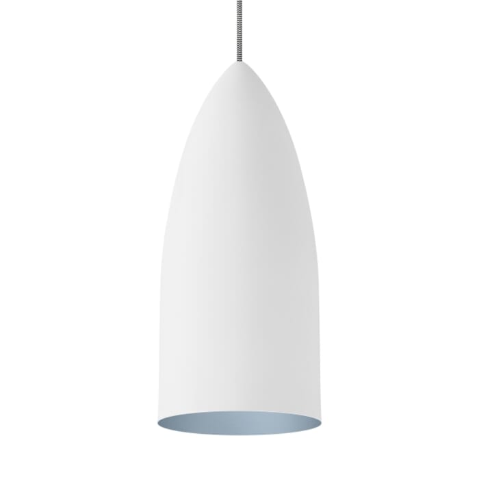 Tech Signal 14" Pendant Light in Rubberized White/Blue Tech Signal 14" Pendant Light in Rubberized White/Blue