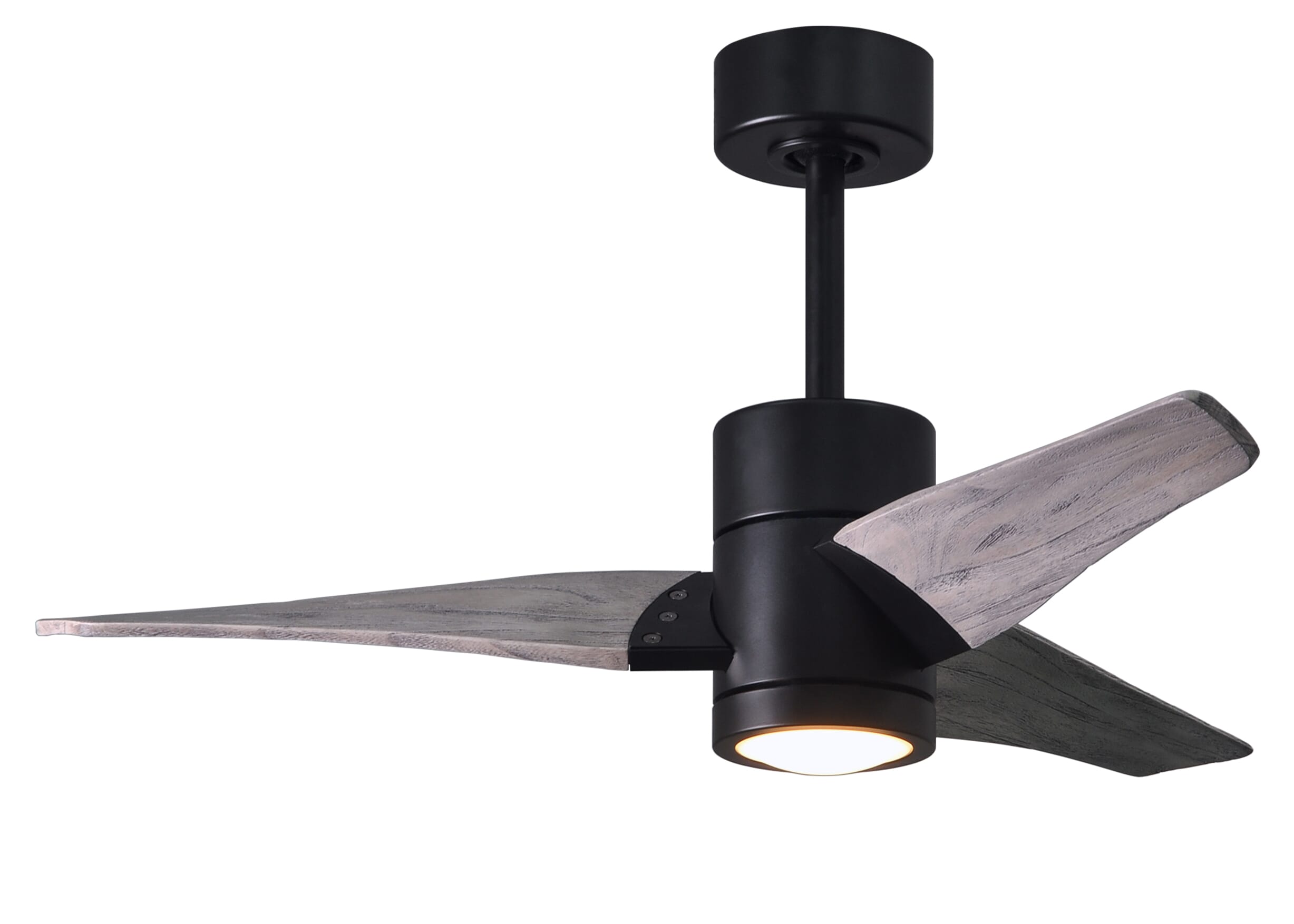 Matthews Super Janet 42" Indoor Ceiling Fan in Matte Black