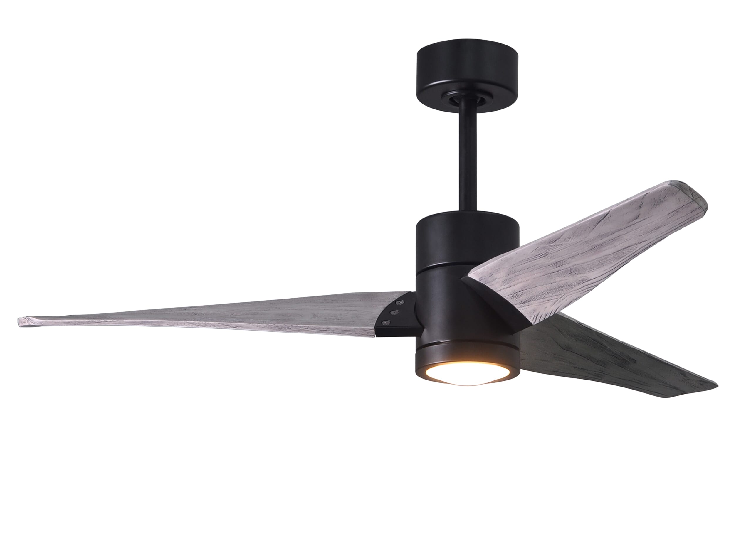 Matthews Super Janet 52" Indoor Ceiling Fan in Matte Black