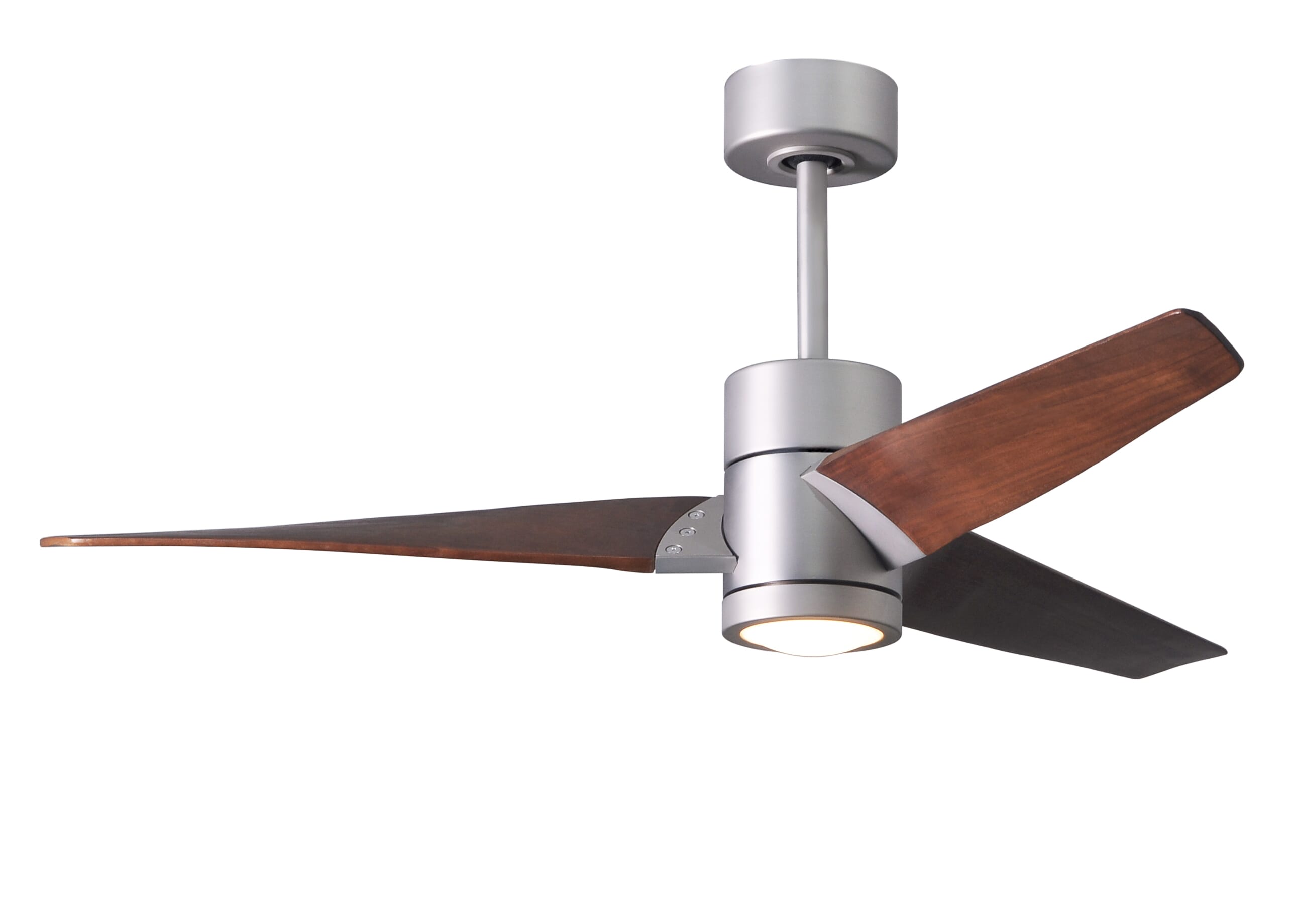 Matthews Super Janet 52" Indoor Ceiling Fan in Brushed Nickel