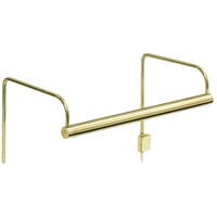 House of Troy Slim-Line 2-Light Picture Light in Antique Brass