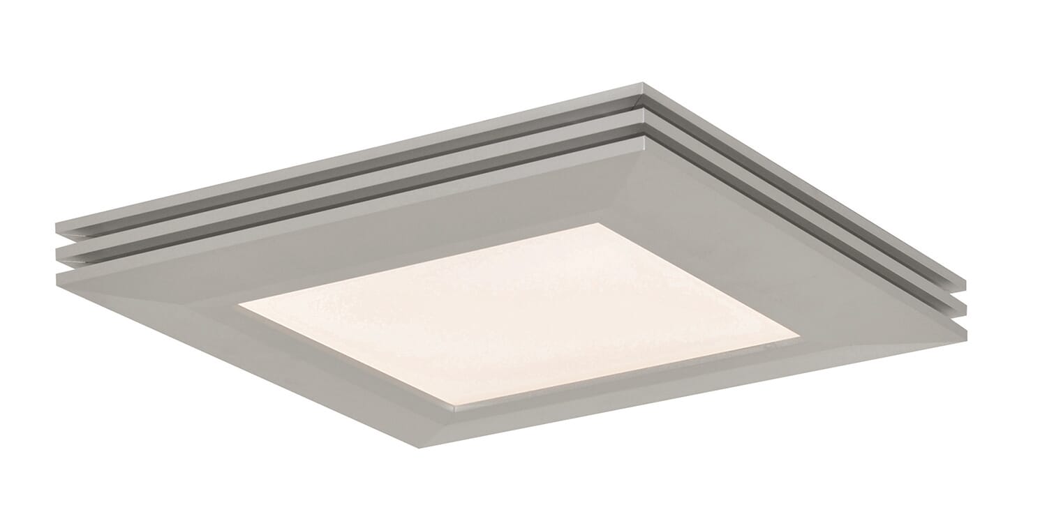 Sloane LED Flush Mount in Satin Nickel