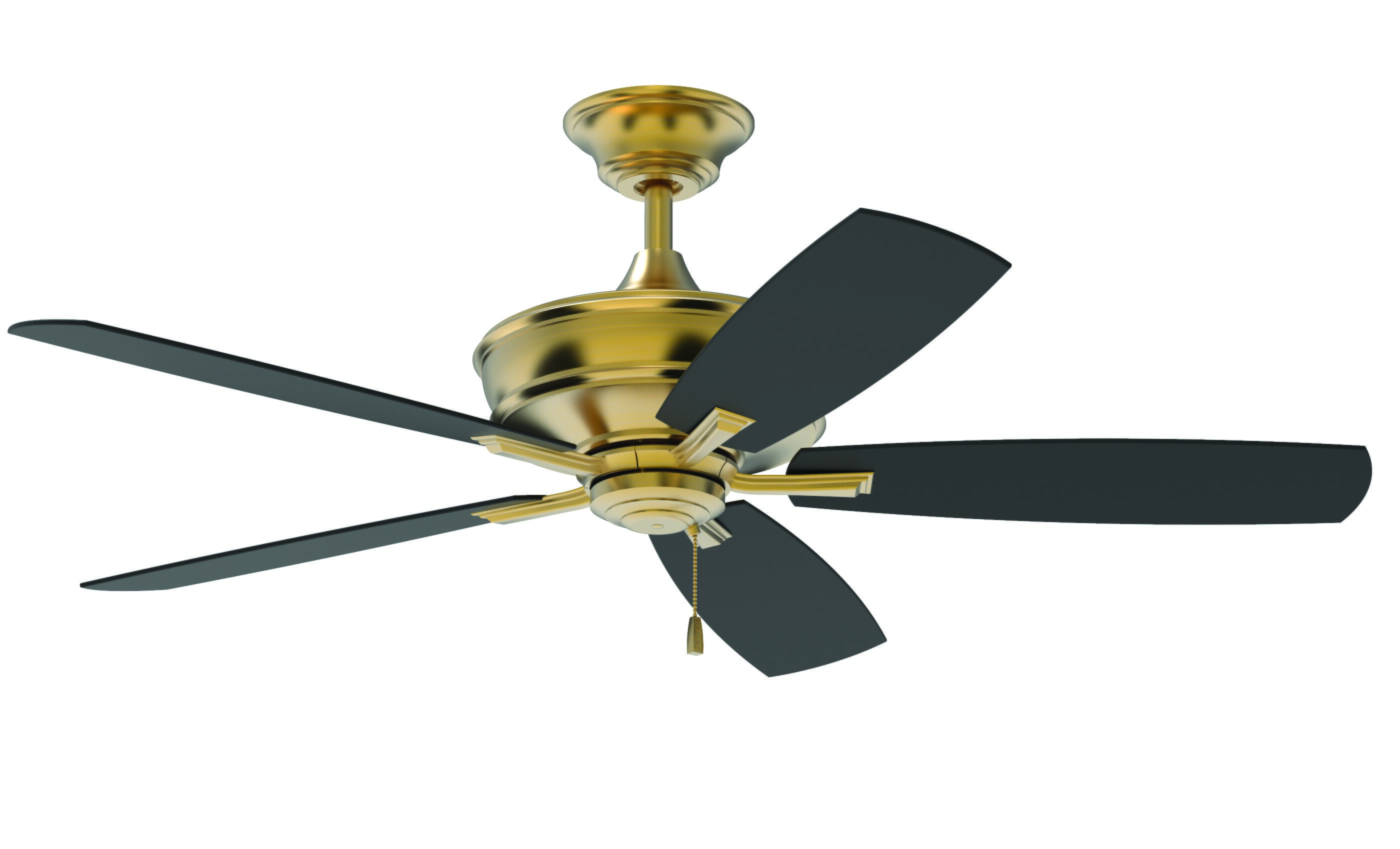 Craftmade 56 Sloan Ceiling Fan In Satin Brass W Blades Light Kit Lightsonlinecom