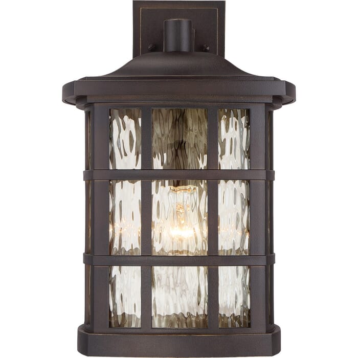 Quoizel Stonington 11" Outdoor Wall Light in Palladian Bronze Quoizel Stonington 11" Outdoor Wall Light in Palladian Bronze