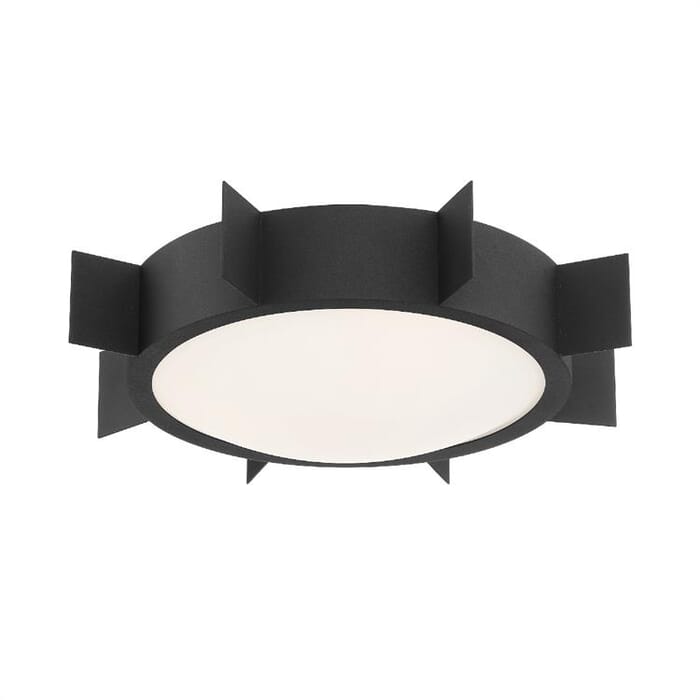 Crystorama Solas 3-Light Ceiling Light in Black Forged Crystorama Solas 3-Light Ceiling Light in Black Forged