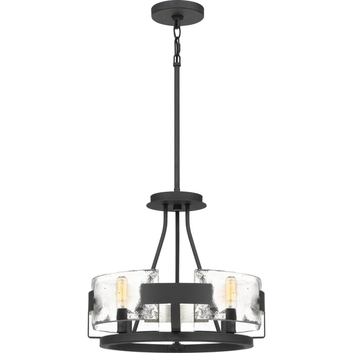 Quoizel Stratum 4-Light 16" Ceiling Light in Royal Ebony Quoizel Stratum 4-Light 16" Ceiling Light in Royal Ebony