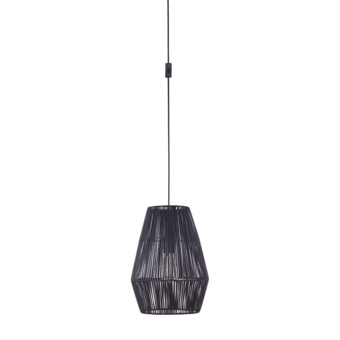 Craftmade Swag Plug-In Pendant Light in Flat Black Craftmade Swag Plug-In Pendant Light in Flat Black