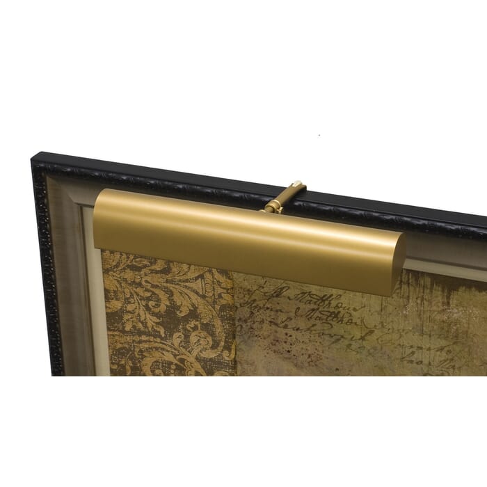 House of Troy Traditional 14" Picture Light in Gold Finish House of Troy Traditional 14" Picture Light in Gold Finish