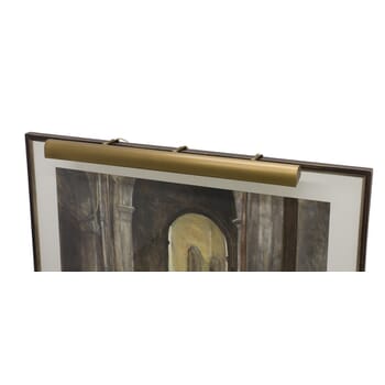 House of Troy Traditional 36" Weathered Brass Picture Light