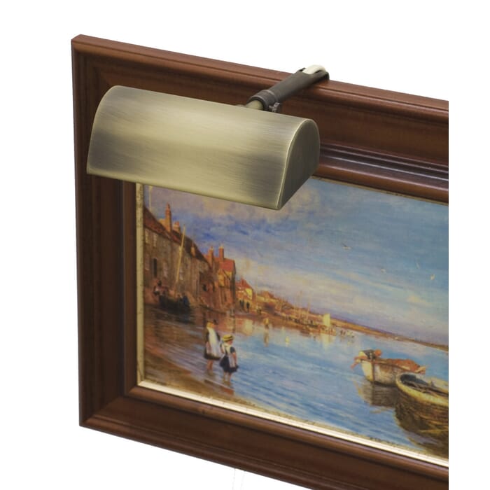 House of Troy Traditional 5" Antique Brass Picture Light House of Troy Traditional 5" Antique Brass Picture Light
