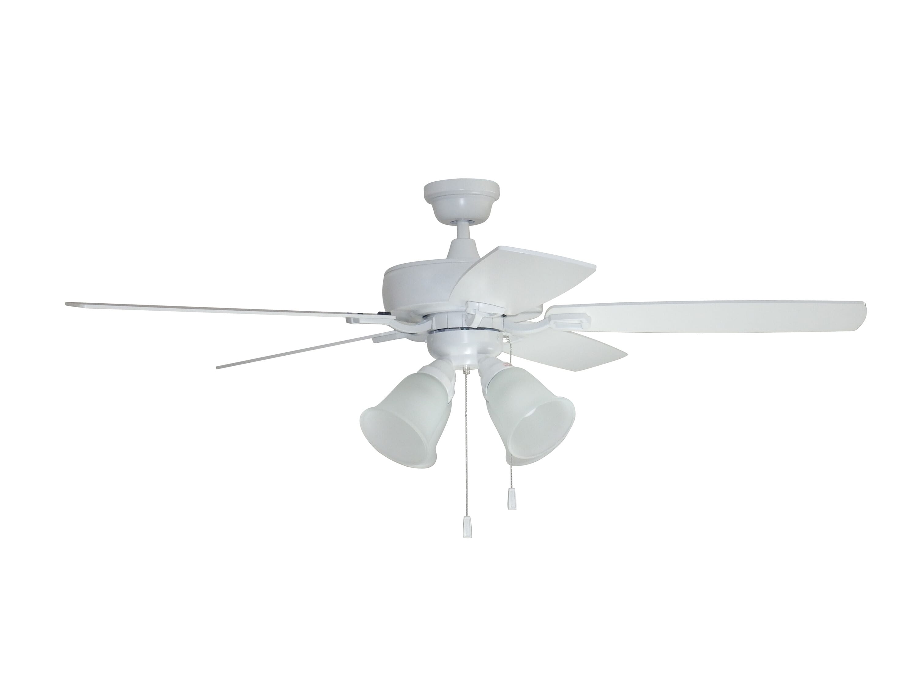 Craftmade 52" Twist N Click Ceiling Fan in White