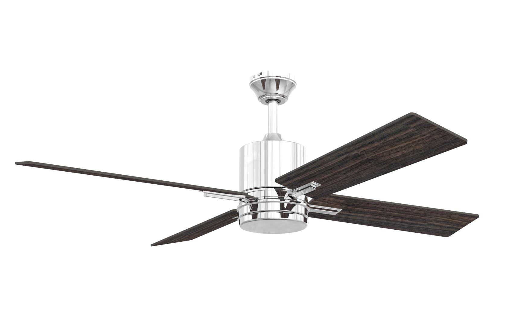 Chrome 52"Ceiling Fan from the Teana Collection - Picture 3 of 3