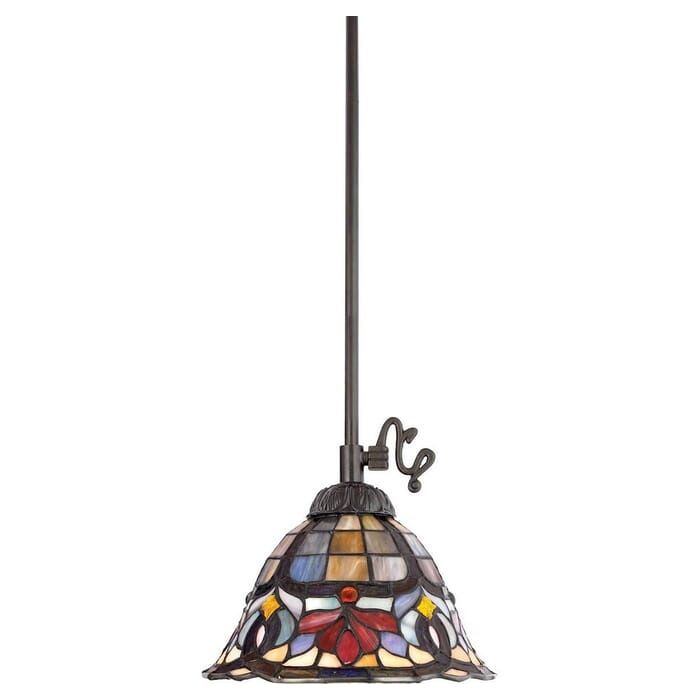 Quoizel Hyacinth 9" Pendant Light in Vintage Bronze Quoizel Hyacinth 9" Pendant Light in Vintage Bronze