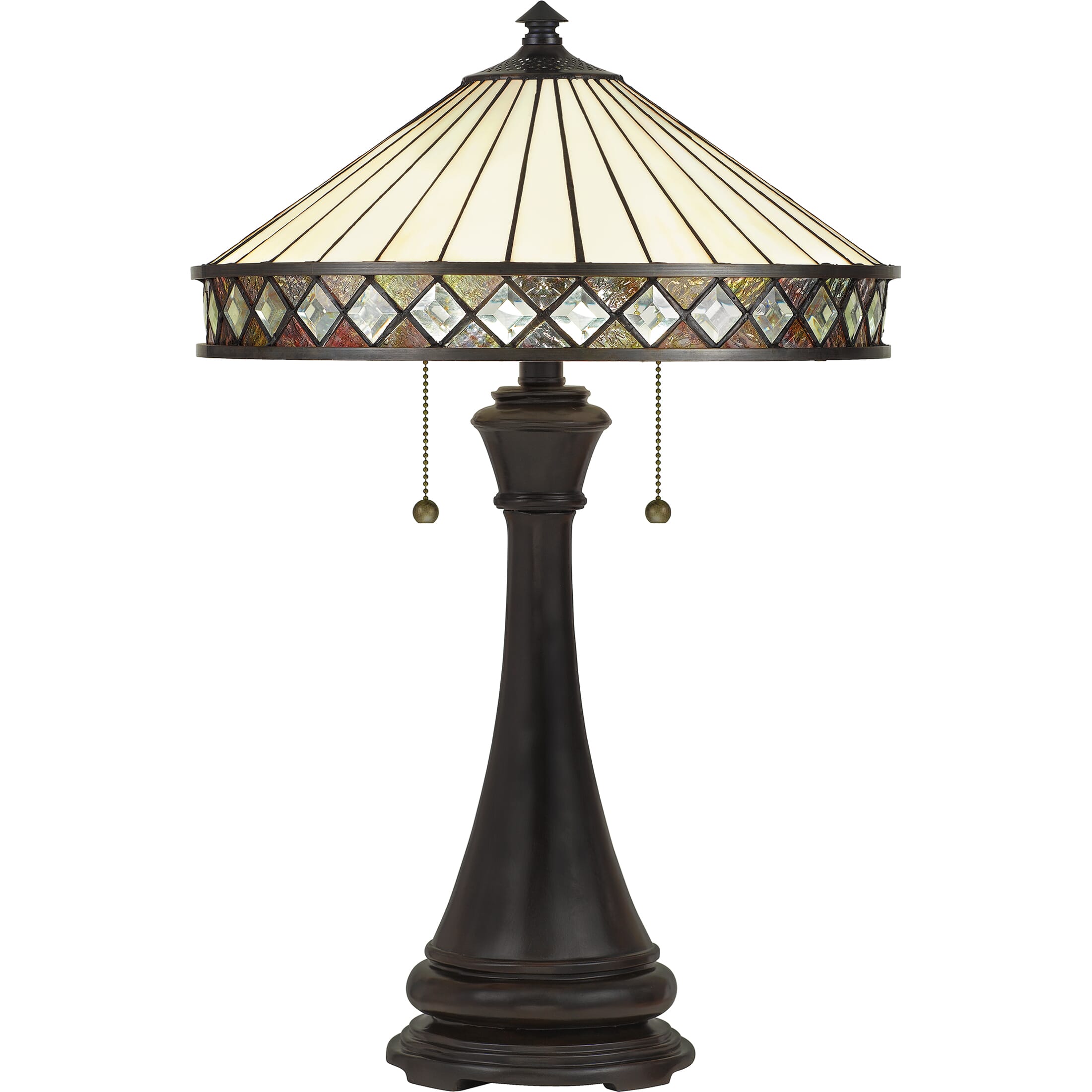 Quoizel Bowing 2Light 24" Table Lamp in Vintage Bronze eBay