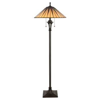 Quoizel Gotham 62" Floor Lamp in Vintage Bronze