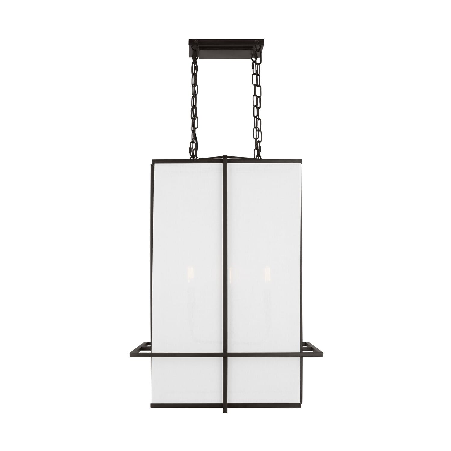 Dresden 4-Light Chandelier in Aged Iron
