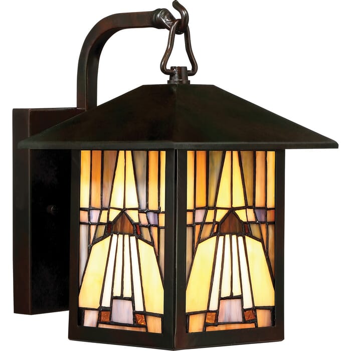 Quoizel Inglenook 7" Outdoor Wall Light in Valiant Bronze Quoizel Inglenook 7" Outdoor Wall Light in Valiant Bronze