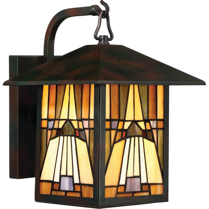 Quoizel Inglenook 9" Outdoor Wall Light in Valiant Bronze Quoizel Inglenook 9" Outdoor Wall Light in Valiant Bronze