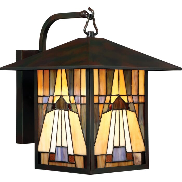 Quoizel Inglenook Outdoor Wall Light in Valiant Bronze Quoizel Inglenook Outdoor Wall Light in Valiant Bronze
