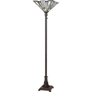 Quoizel Maybeck 71" Floor Lamp in Valiant Bronze