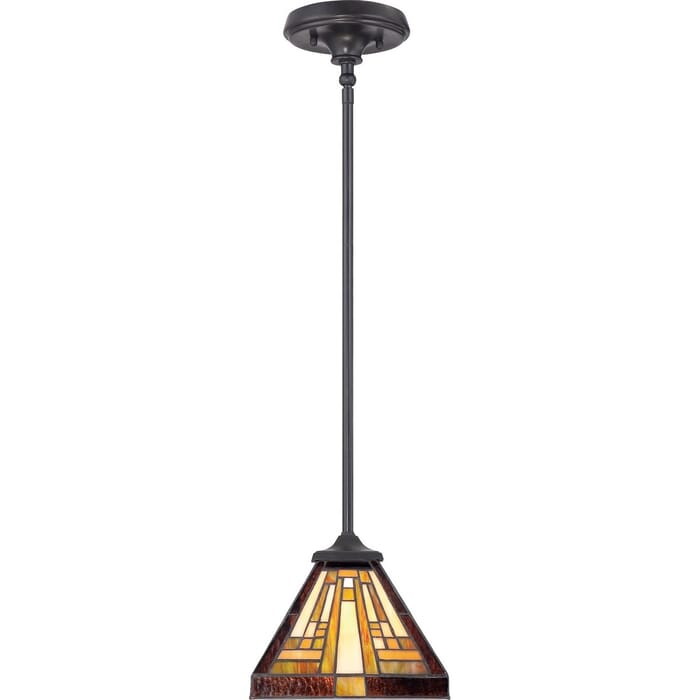 Quoizel Stephen 8" Pendant Light in Vintage Bronze Quoizel Stephen 8" Pendant Light in Vintage Bronze
