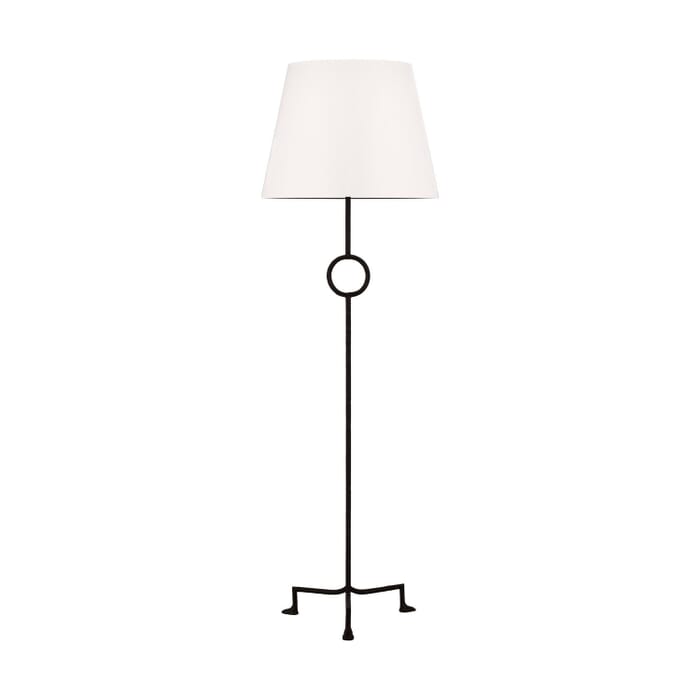 Montour 1-Light Floor Lamp in Aged Iron Montour 1-Light Floor Lamp in Aged Iron