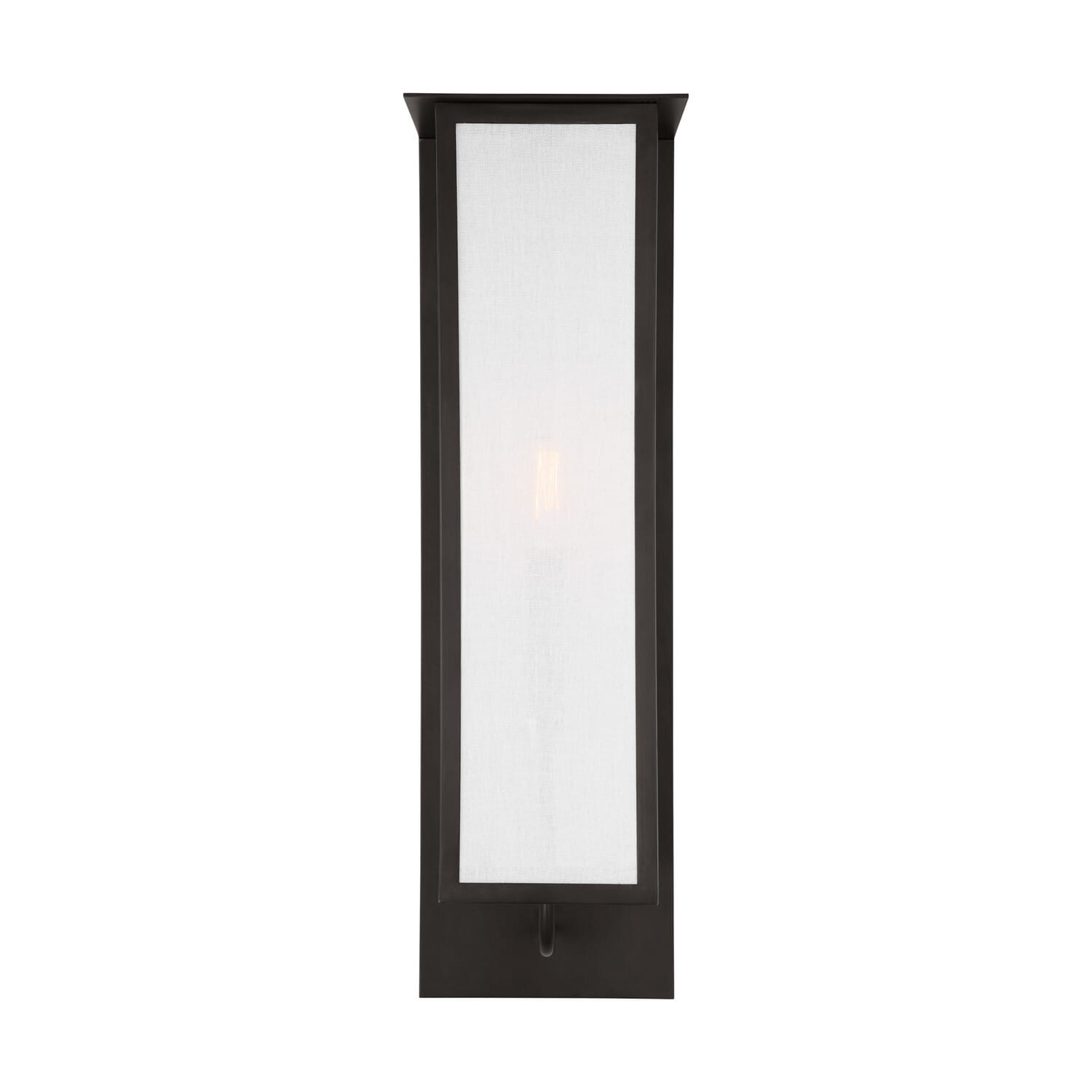 Dresden 1-Light Wall Sconce in Aged Iron