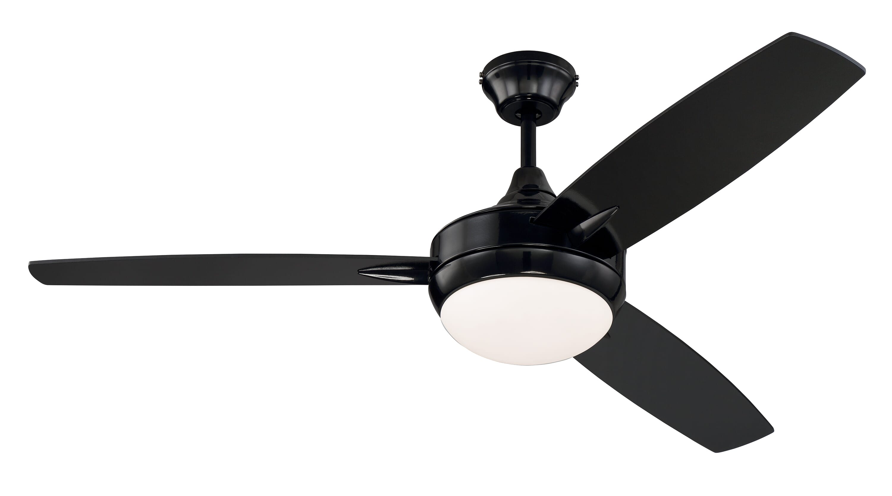 Craftmade 52" Targas Ceiling Fan in Gloss Black