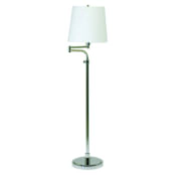 House of Troy Townhouse Polished Nickel Floor Lamp
