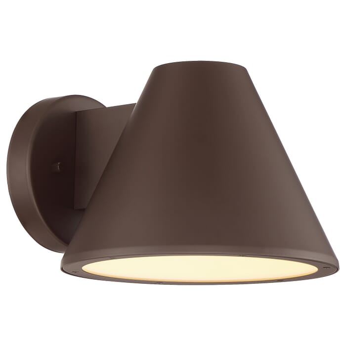 Tortuga 1-Light LED Outdoor Wall Mount in Bronze Tortuga 1-Light LED Outdoor Wall Mount in Bronze