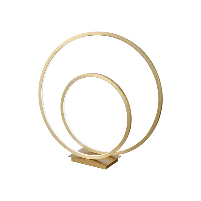 Kuzco Twist LED Desk Lamp in Brass Kuzco Twist LED Desk Lamp in Brass