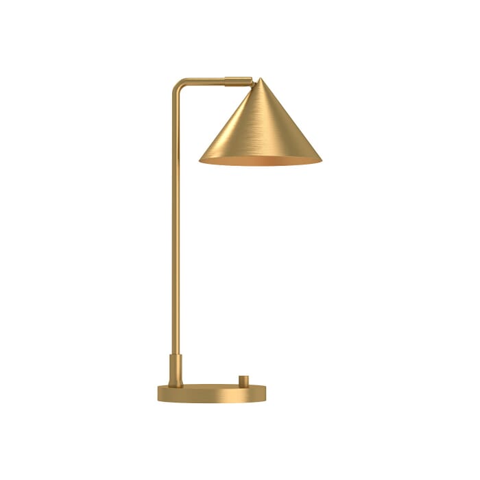 Remy 1-Light Table Lamp in Brushed Gold Remy 1-Light Table Lamp in Brushed Gold