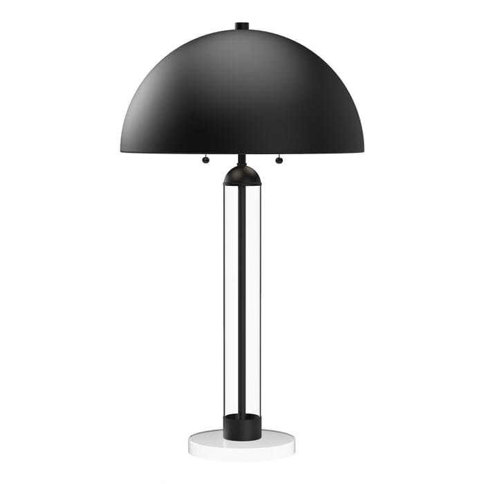 Margaux 2-Light Table Lamp in Matte Black Margaux 2-Light Table Lamp in Matte Black