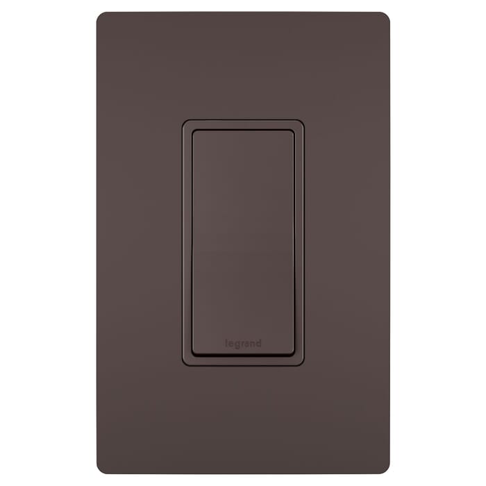 LeGrand Radiant Decorator Light Switch in Dark Bronze LeGrand Radiant Decorator Light Switch in Dark Bronze