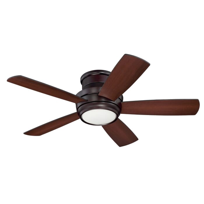 Craftmade 44" Tempo Flush Mount Ceiling Fan in Oiled Bronze Craftmade 44" Tempo Flush Mount Ceiling Fan in Oiled Bronze
