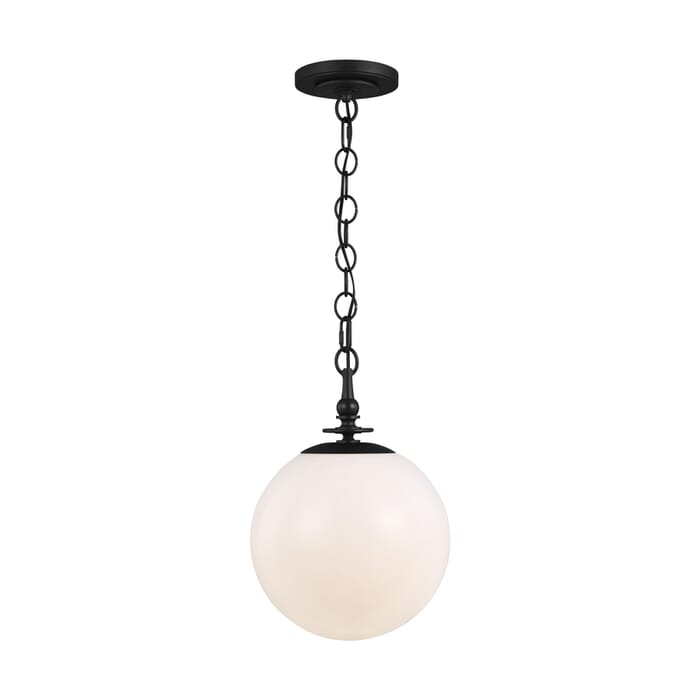 Generation Lighting Capri Pendant Light in Aged Iron by Thomas O'Brien Generation Lighting Capri Pendant Light in Aged Iron by Thomas O'Brien