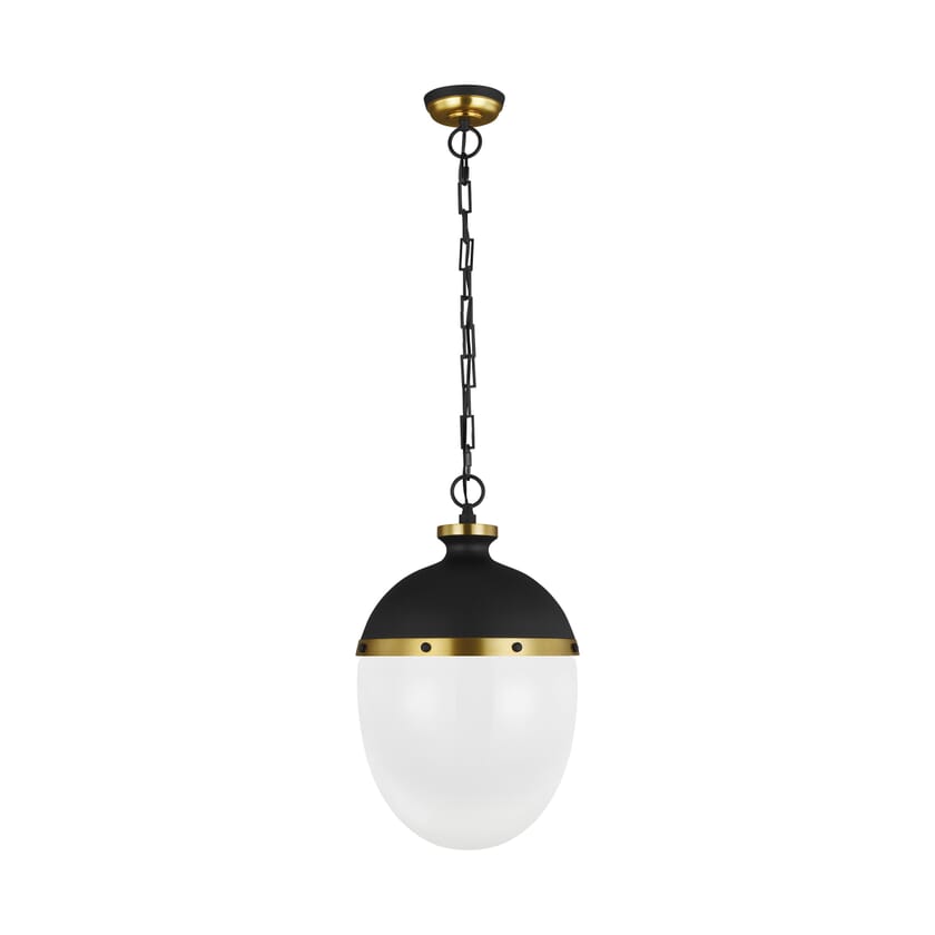 Visual Comfort Studio Palma 4-Light Chandelier in Aged Iron by Thomas  O'Brien 