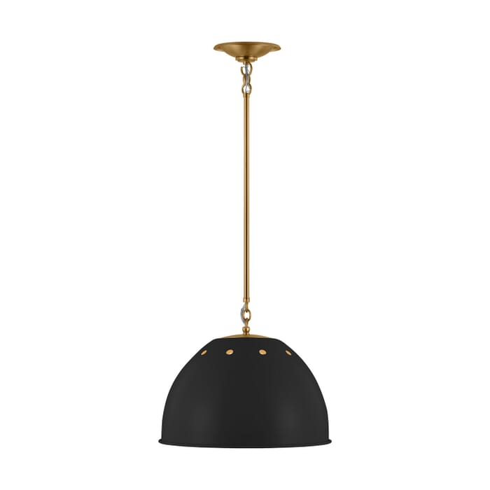 Robbie 1-Light Pendant in Midnight Black Robbie 1-Light Pendant in Midnight Black