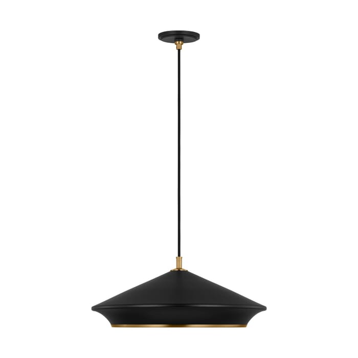 Stanza 1-Light Pendant in Midnight Black Stanza 1-Light Pendant in Midnight Black