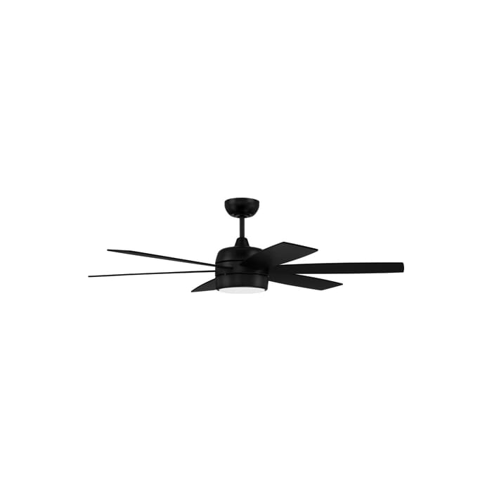 Craftmade Trevor Outdoor Ceiling Fan in Flat Black Craftmade Trevor Outdoor Ceiling Fan in Flat Black