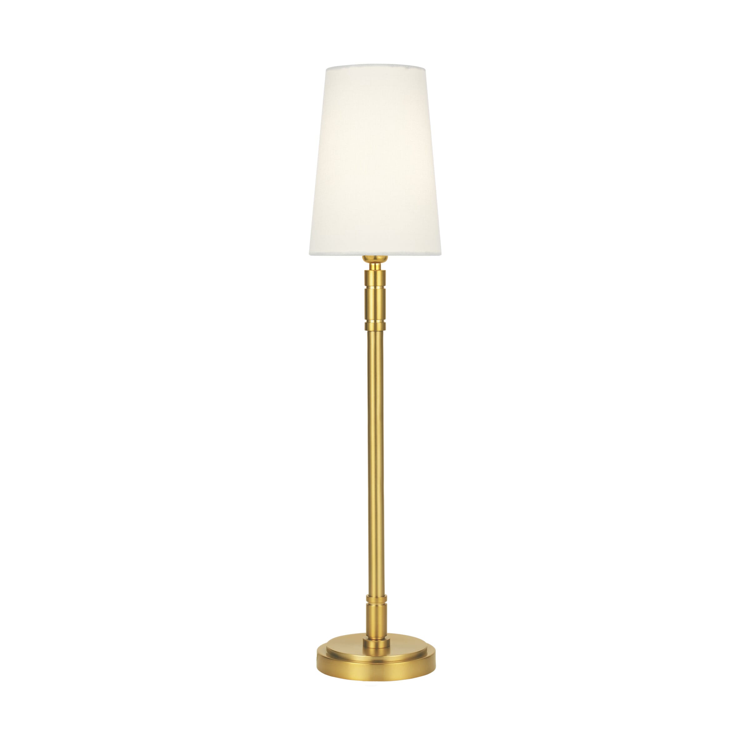 Generation Lighting Beckham Classic Table Lamp in Burnished Brass by Thomas O'Brien