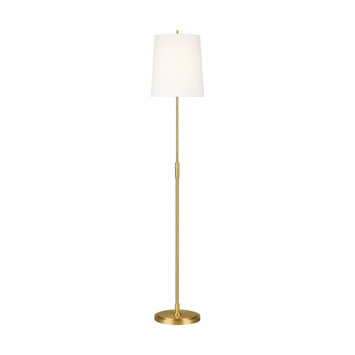 Generation Lighting Beckham Classic Floor Lamp in Burnished Brass by Thomas O'Brien Generation Lighting Beckham Classic Floor Lamp in Burnished Brass by Thomas O'Brien