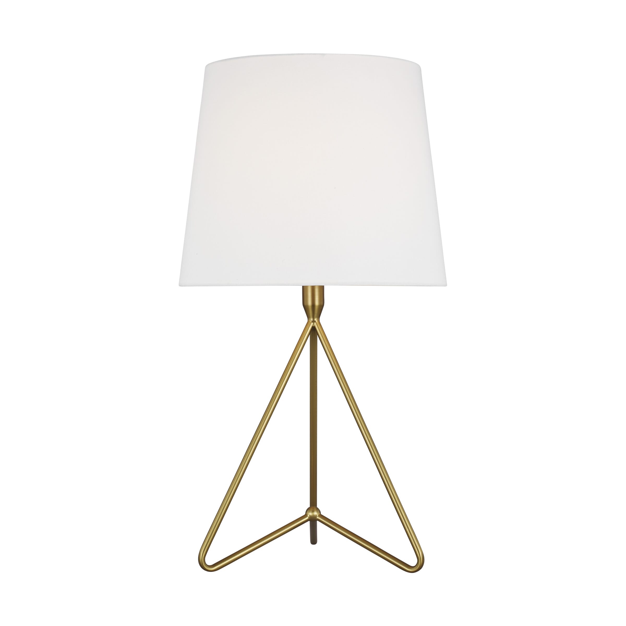 Generation Lighting Dylan Floor Lamp in Burnished Brass by Thomas O'Brien
