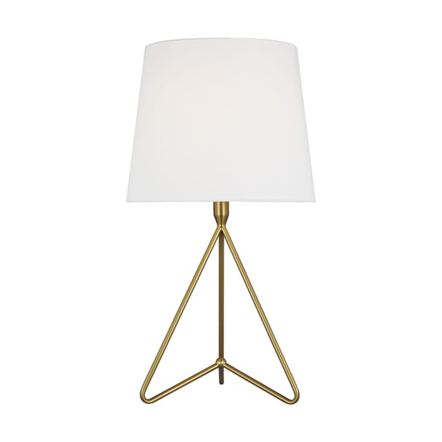 Visual Comfort Studio Dylan Floor Lamp in Burnished Brass by