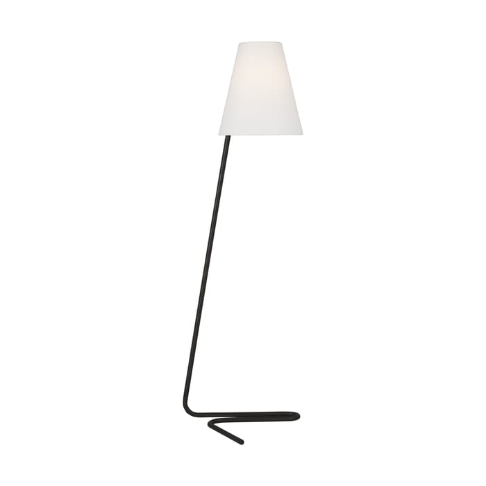 Generation Lighting Jaxon Floor Lamp in Aged Iron by Thomas O'Brien Generation Lighting Jaxon Floor Lamp in Aged Iron by Thomas O'Brien