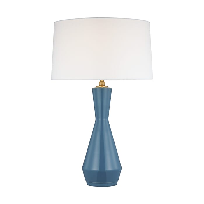 Generation Lighting Jens Table Lamp in Lucent Aqua by Thomas O'Brien Generation Lighting Jens Table Lamp in Lucent Aqua by Thomas O'Brien