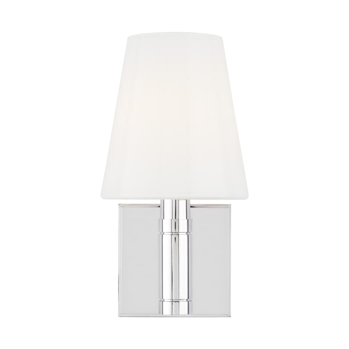 Generation Lighting Beckham Classic Wall Sconce in Polished Nickel by Thomas O'Brien Generation Lighting Beckham Classic Wall Sconce in Polished Nickel by Thomas O'Brien